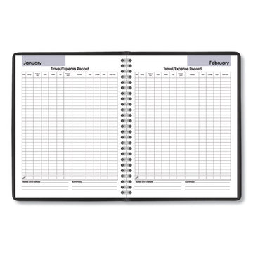 AT-A-GLANCE® Dayminder Monthly Planner With Memo Section, Ruled Blocks, 8.75 X 7, Black Cover, 12-month (jan To Dec): 2022 freeshipping - TVN Wholesale